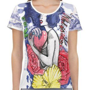 BW What Is Love Women's Graphic Tee Activewear